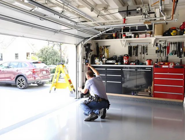 Local garage door repair service by Wethersfield Garage Door Repair in Wethersfield